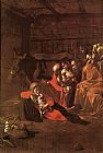 Caravaggio Adoration of the Shepherds painting